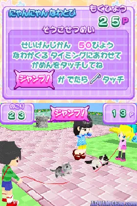 Kawaii Koneko DS 3 (Japan) screen shot game playing